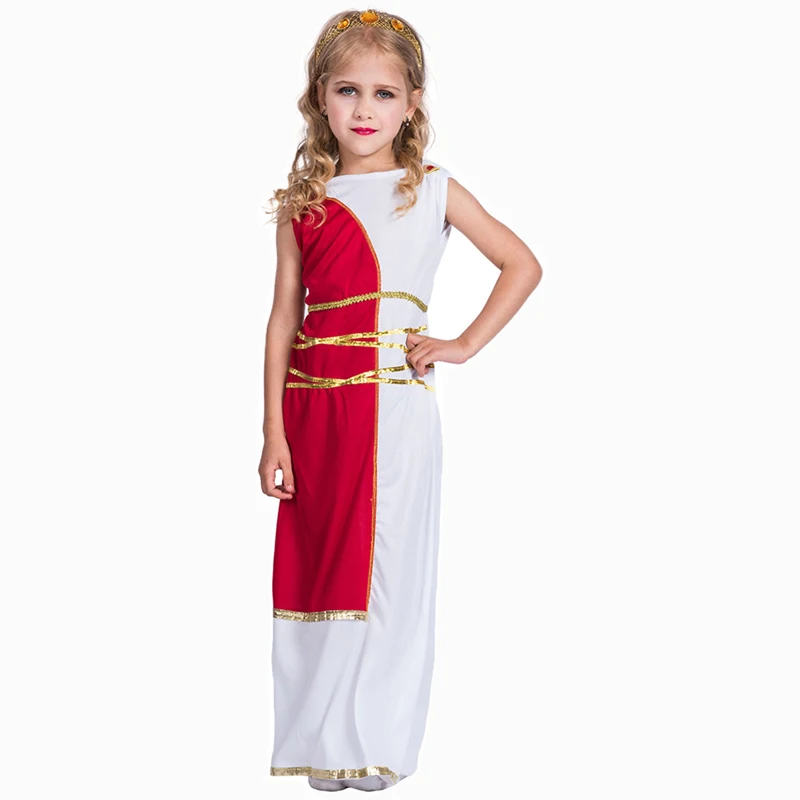 

Cute Goddess Costume Cosplay For Girls Halloween Costume For Kids Carnival Party Dress Up