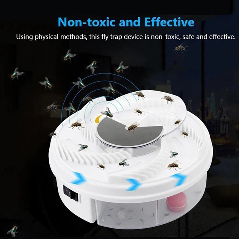 

Summer USB Mosquito Killer Lamp Automatic Flycatcher Silent Rotation UV Lamp Light Mosquito Killer Insect Trap Lamp Pest Control