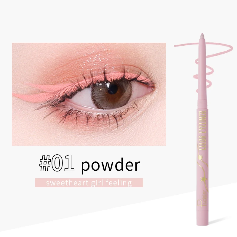 18 Color Eyeliner Waterproof Gel Eye Liner Pencil No Smudging Makeup Cosmetics For Charm Colored Eyes Cosmetics Pen Long Lasting liquid eyeliner,eyeliner pencil,makeup pen,eyeshadow eyeliner,eyeliner paste