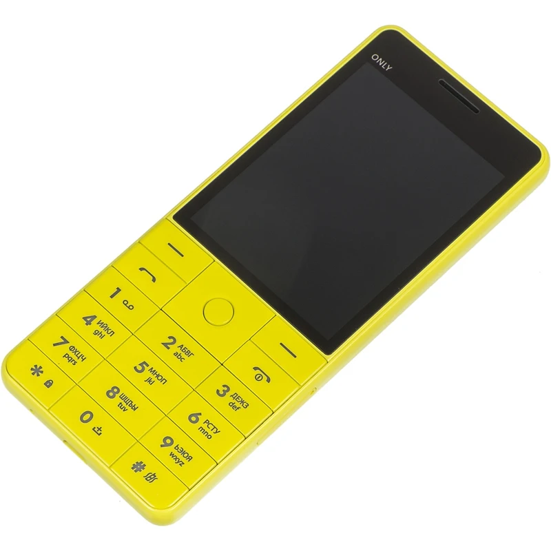 Мобильный телефон BQ Only 2815 32Mb желтый 2Sim 2.8" IPS 240x320