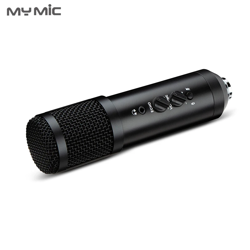My Mic BM200U reverberation mic конденсаторный студийный USB микрофон с треногой для компьютера