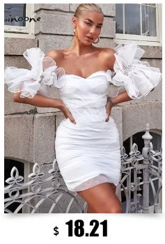 Tobinoone Pleated Summer Crop Top And Shorts Puff sleeve Two Piece Set Women Lace up Bodycon Party Sexy Matching Set 2020