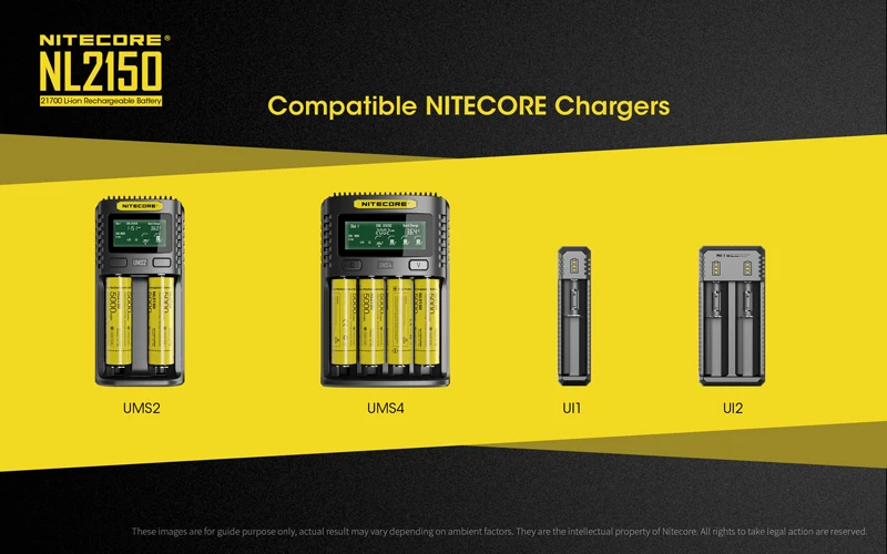 Nitecore NL2150 Rechargeable Li-ion 21700 Battery (13)