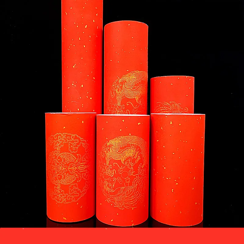 Бумага для каллиграфии Chines Rolling половина спелого Красного риса бумага Riisi i