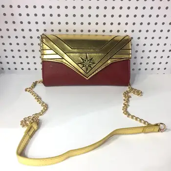 

Anime Handbags Comics Marvel Wonder Woman Long Wallet Women party bags Deadpool shoulder bag Teenager fashion female bag Gift