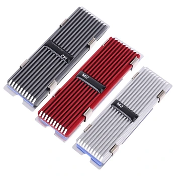 

M.2 SSD NVMe Heat Sink heatsink M2 2280 SSD Hard Disk Aluminum Heat Sink For PC R2JB