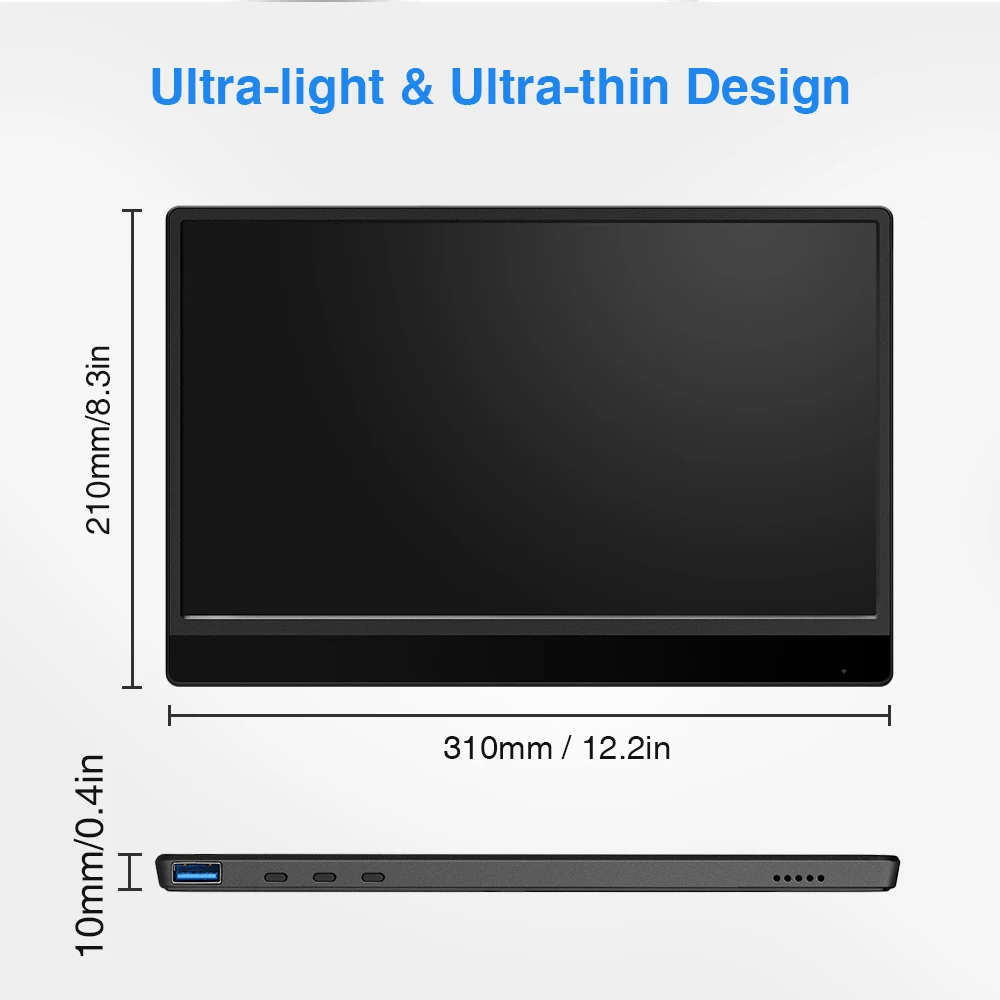 EYOYO 13 3 &quotEM13RS портативный игровой монитор USB C HDMI экран FHD 1080P Pantalla для ноутбука ПК