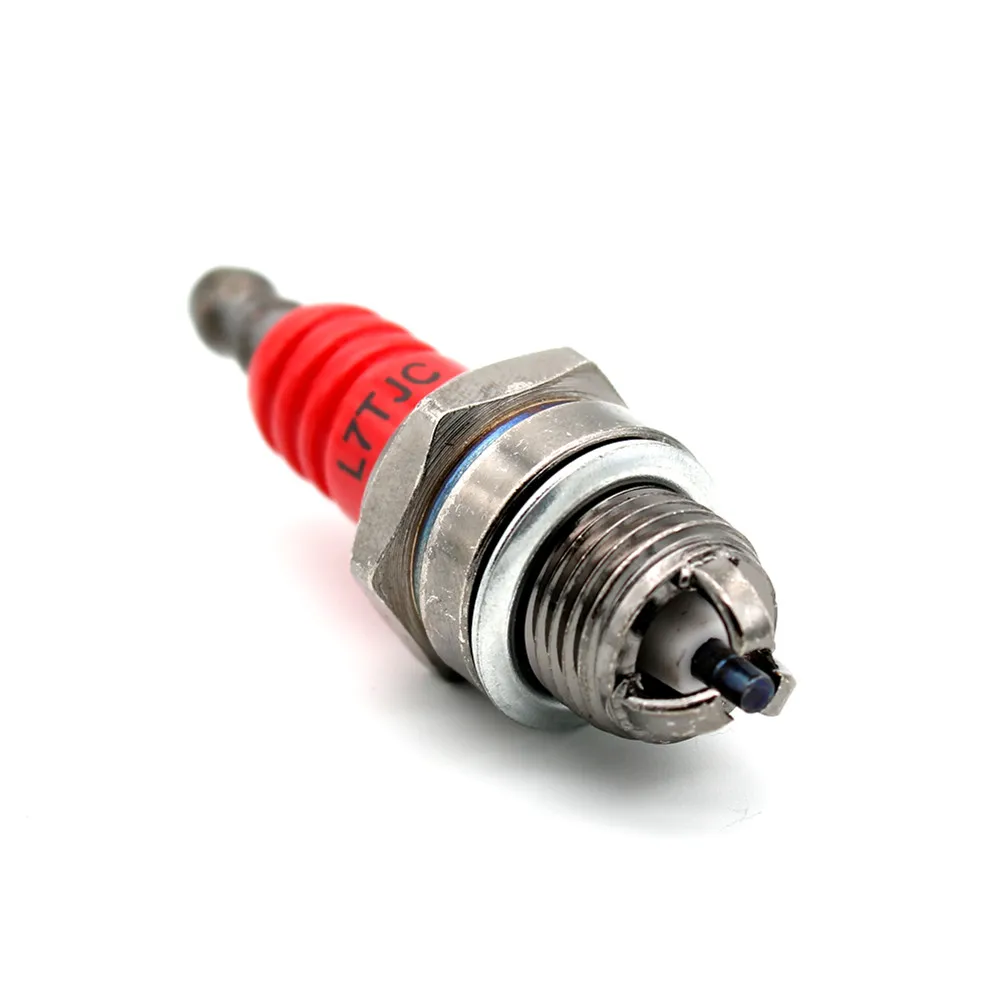 Three-sided pole spark plug L7TJC for gasoline chainsaw and brush cutter