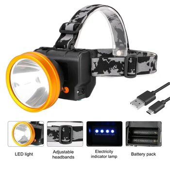 

10W T6 LED PIR Sensor Spotlight Headlamp USB Rechargeable 18650 Hunting Flashlight Torch 2Mode Camping Fishing Lamp Powerbank
