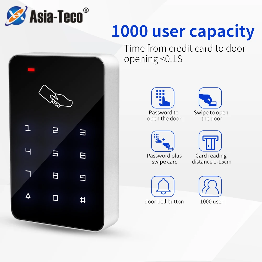 ID 125KHZ one-Door Access Controller 125Khz EM 13.56Mhz IC Reader ID 125KHZ one-Door Access Controller 125Khz EM 13.56Mhz IC Reader