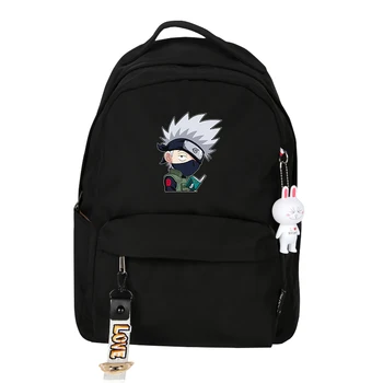 

Anime Naruto Sasuke Backpack Cute School Bags for Teenage Boys Girls Laptop Backpack Small Women Travel Bags Gift Bag for Kids