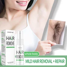 Мощный Перманентный безболезненный спрей для удаления волос, замедление роста волос, сужение поры кожи, гладкое восстановление, эссенция, дропшиппинг