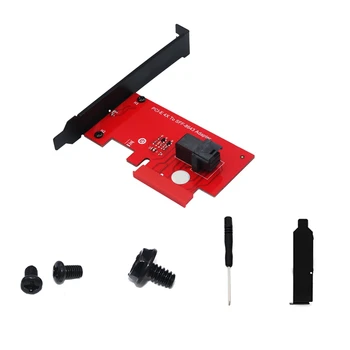 

PCI Express 4.0 X4 Host Adapter Card with SFF-8643 Mini-SAS HD 36Pin Connector for U.2 (SFF-8639) PCIe-NVMe SSD