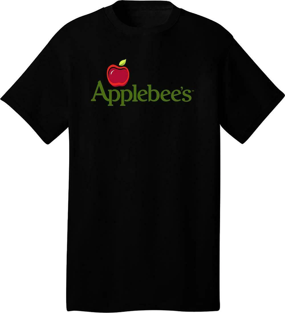 Новая футболка с надписью Applebees International 1-A американский размер Em31 в стиле хип-хоп |