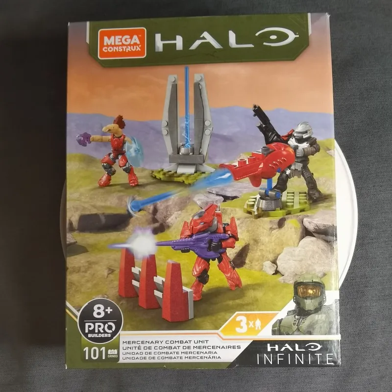 

INFINITE GRN03 mega bloks construx halo Mercenary Combat Unit