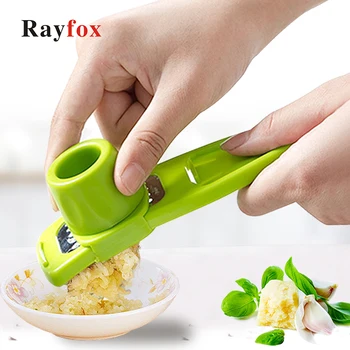 

Manual Portable Garlic Presses Garlic Chopper Crusher Ginger Grinding Grater Kitchen Tools Gadgets Home Kitchen Accessories