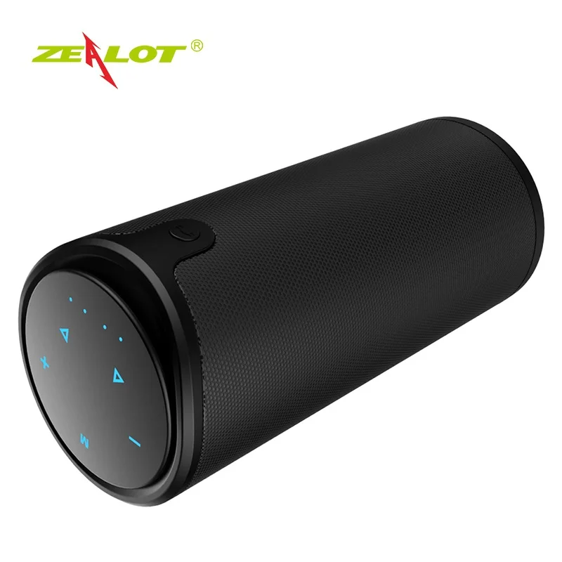 

New ZEALOT S8 HIFI Touch Control Portable Wireless Bluetooth Speaker with Sling Cover Car Music Speaker For Iphone Xiaomi Huawei