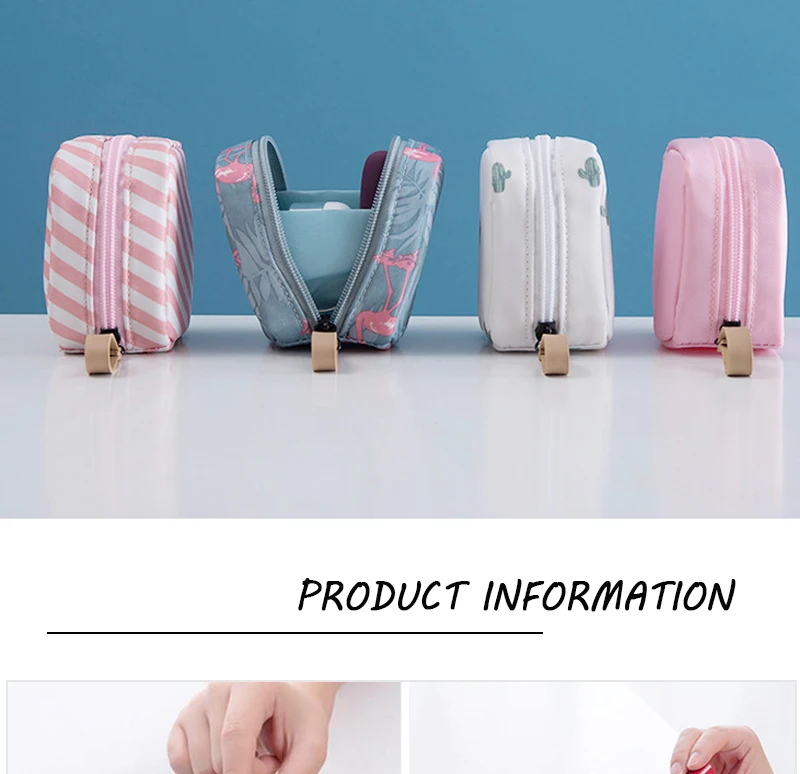 DXH мини сплошной цвет Фламинго косметичка кактус дорожная Туалетная сумка для хранения красоты косметичка Органайзер горячая распродажа