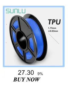 SUNLU 3D-принтеры шелковые нити 1,75 мм пласт PLA 3d печать Материал упорядоченного обмотки Шелковый PLA Синтетическая нить 1кг