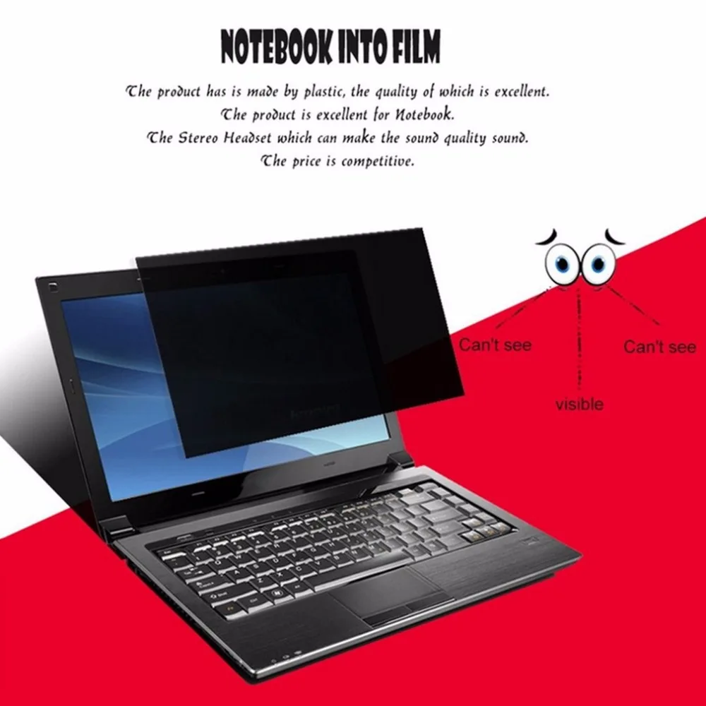 

8 inch Privacy Protecting Filter Anti-peeping Screens Protective Film for 16:9 Laptop Computer Monitor