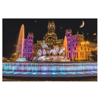 

1500Pcs Paper Exquisite Pattern Plane Puzzles Urban Style Jigsaw Puzzles For Adults Children 2020 New Arrival