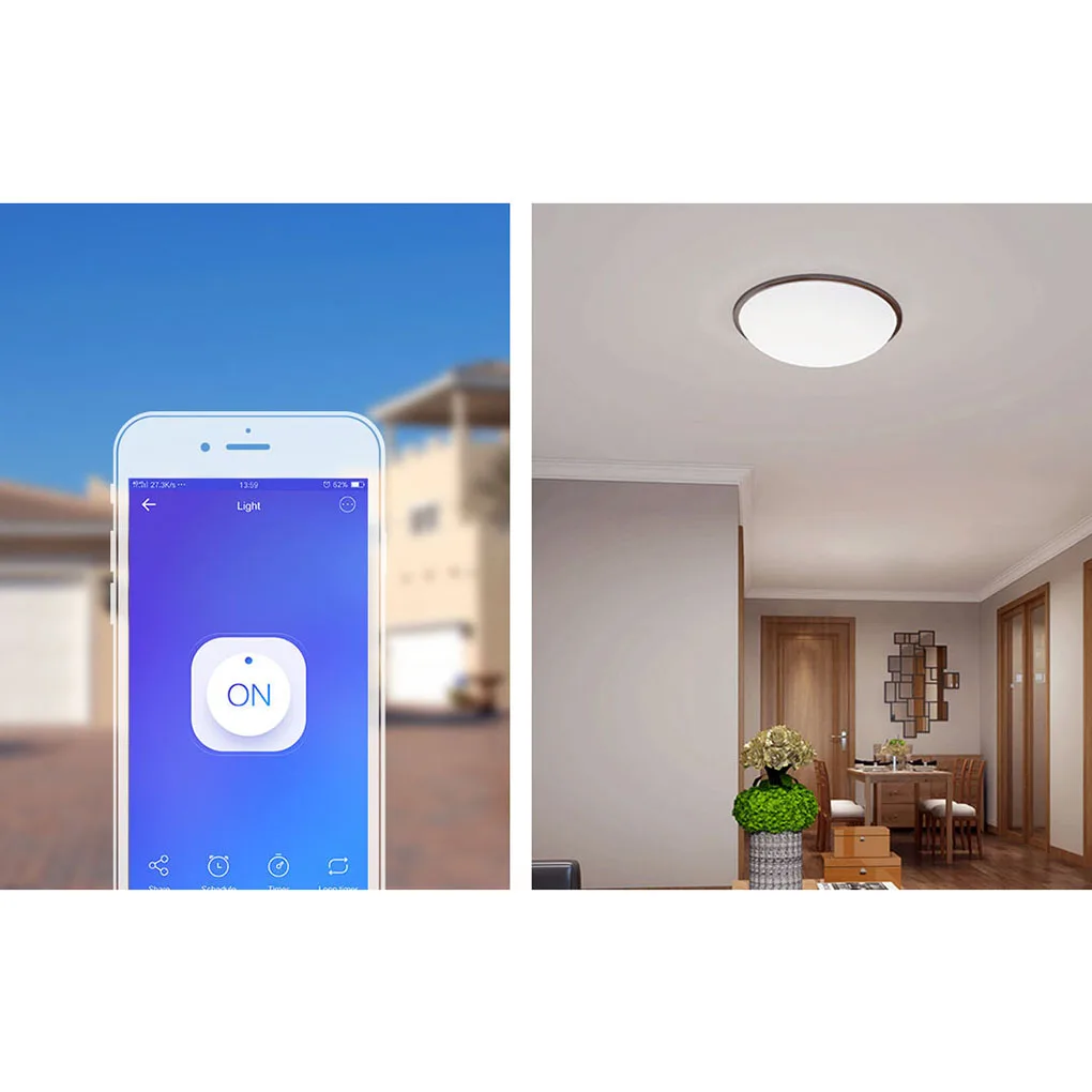 Умный выключатель SONOFF BASICR3 WIFI DIY светильник с таймером Поддержка APP/Voice/LAN