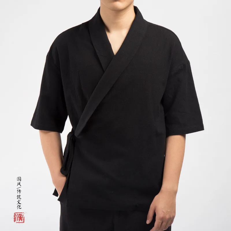 Кимоно Мужское Черное Купить