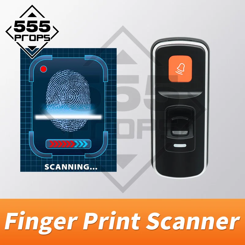 Chamber room escape game prop finger print scanner scan the fingerprint to unlock real life adventure | Дом и сад