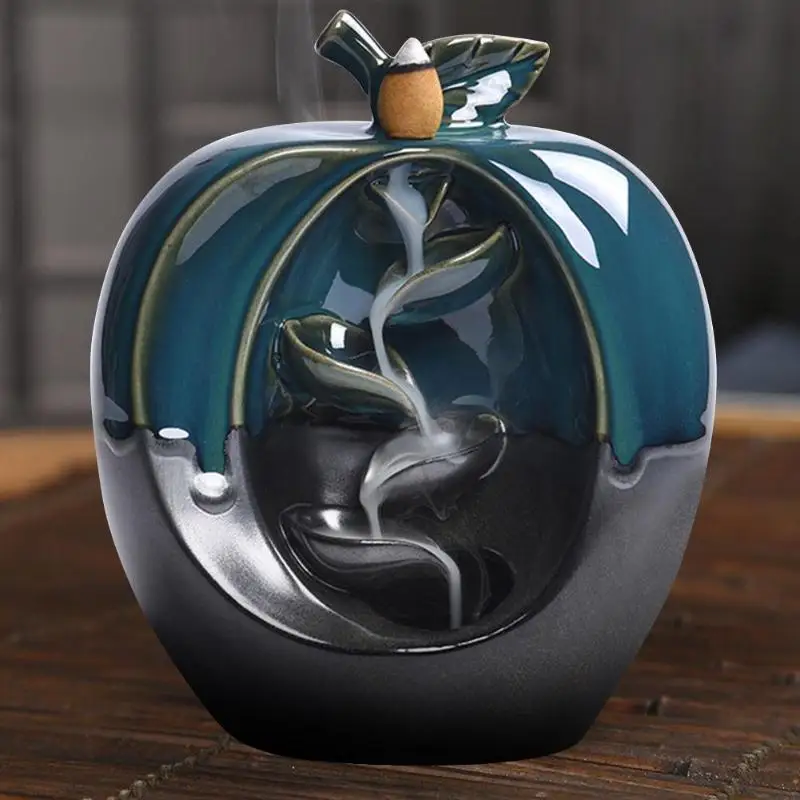 Классическая керамическая печь для ароматерапии, ароматическая курильница для дома, декоративные украшения