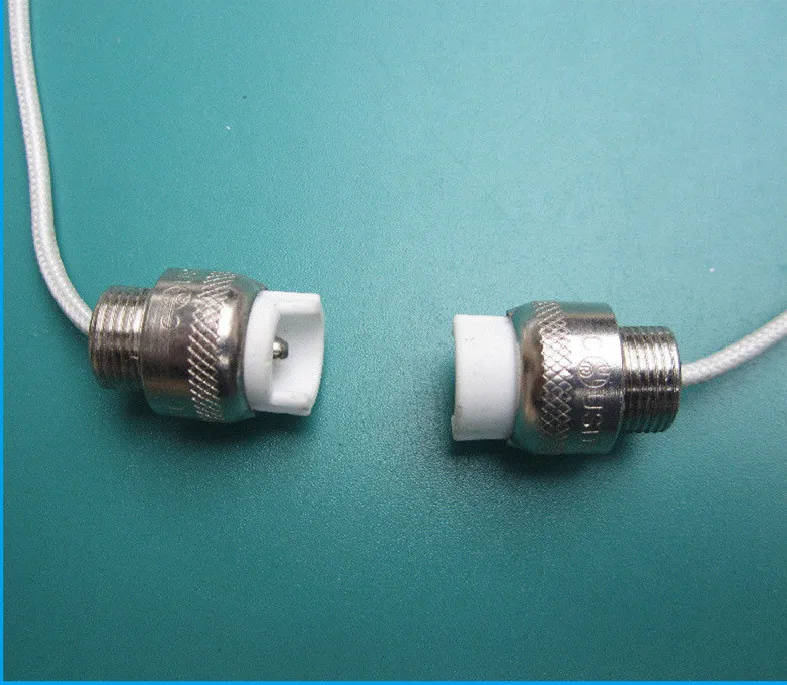 Double-end R7S ceramic lamp holder lamp head tube LED lighting tube heating heating test machine holder Lamp Bulb Holder Lamp Holder Lamp Base Led Lamp Base
