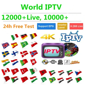 

Portugal IPTV Subscription 1 Year Sweden Brazil Arabic UK USA Canada Germany Italy Spain France IPTV M3U For Android TV Box