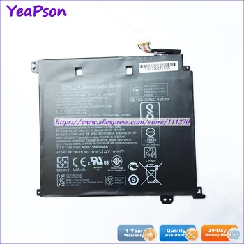 

Yeapson 7.7V 5400mAh Genuine DR02XL HSTNN-IB7M Laptop Battery For HP Chromebook 11-V010NR 11-V012NR 11-V020WM Notebook computer