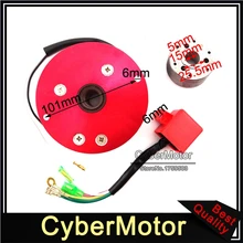 Мотоцикл красный гоночный магнит статор ротор зажигания CDI