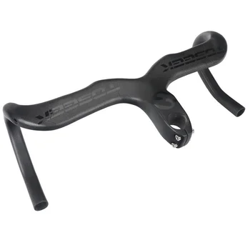 

Folding Handlebar Carbon Fiber Drop Integrated Bar 400/420/440mm Components
