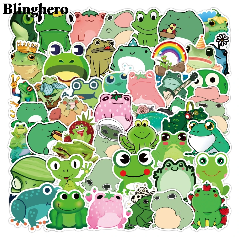 

CA1593 50pcs/set Cute Stickers Graffiti Funny Stickers for DIY Stickers on Laptop Skateboard Guitar Fridge