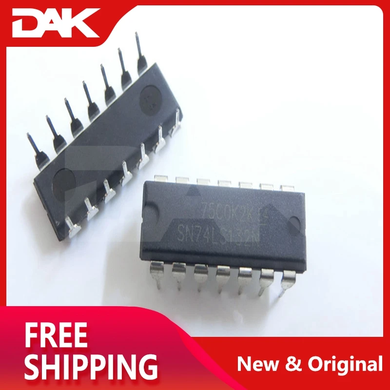 5pcs SN74LS132N GATE NAND SCHMITT 4CH 14DIP IC CHIP | Обустройство дома