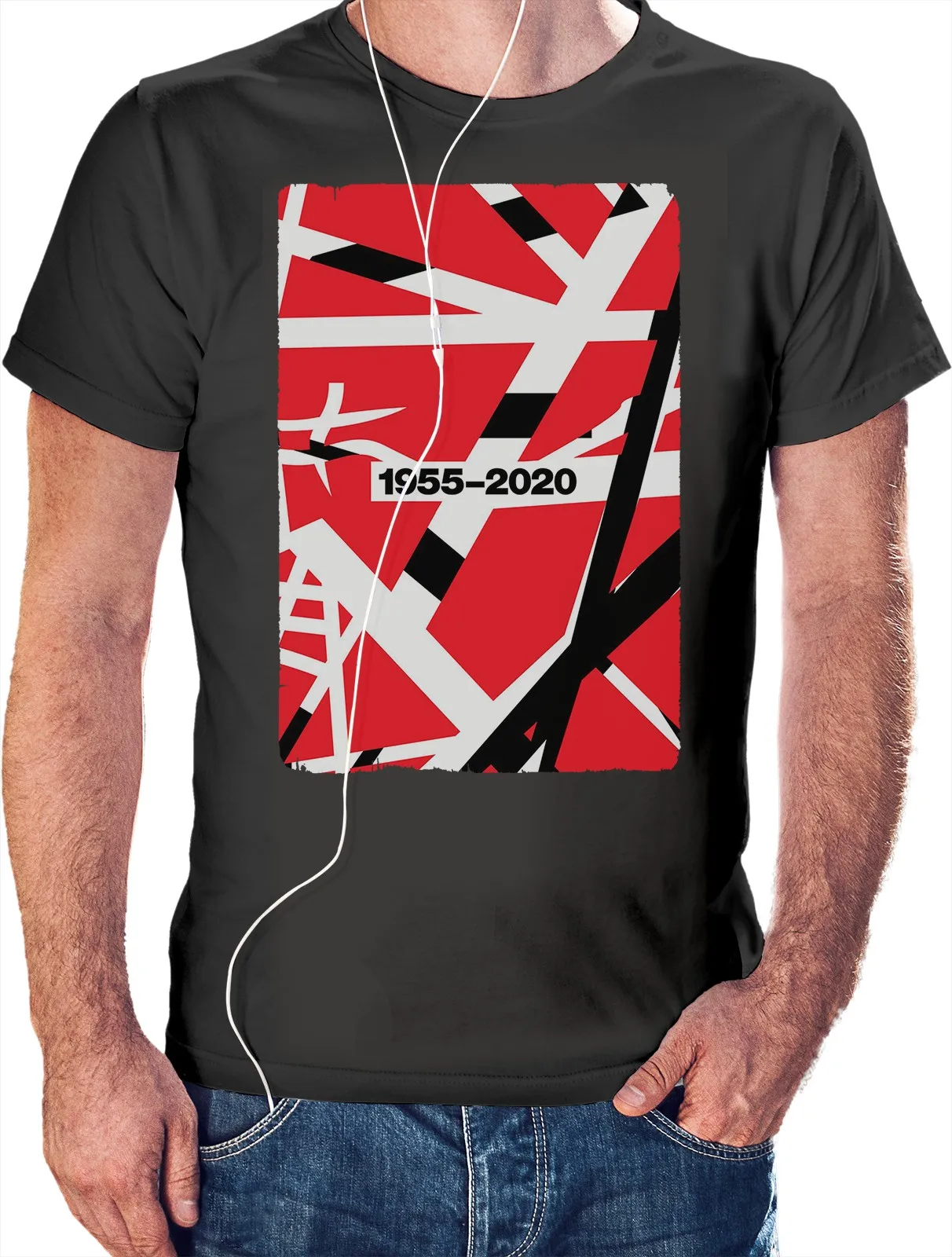 Men T shirt van хален (Van Halen, music 