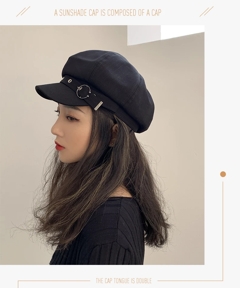 Foux Octagonal Cap Women Summer Thin Newsboy Cap Painter Adjustable Rope Beret Boinas Para Mujer Ladies Korean Style New Men S Newsboy Caps Aliexpress