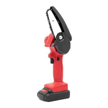 

Cordless Electric Chainsaw Household Mini Handheld Electric Pruning Saw With Battery Charger Set Logging Orchard Power Tool
