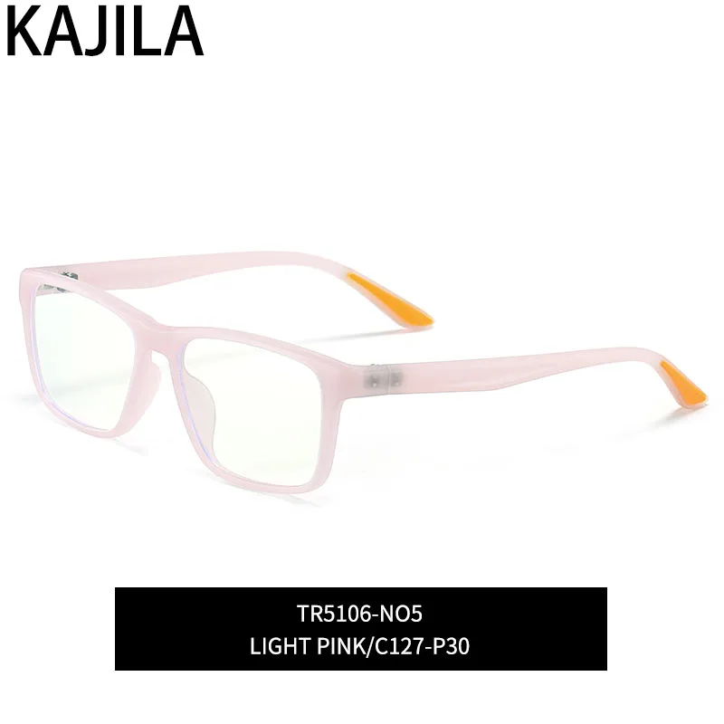Light Pink Детский анти-синий светильник очки для мальчиков и девочек TR90 оправа Новое поступление очков квадратные линзы для работы за компьютером детские очки - Цвет оправы: Light Pink