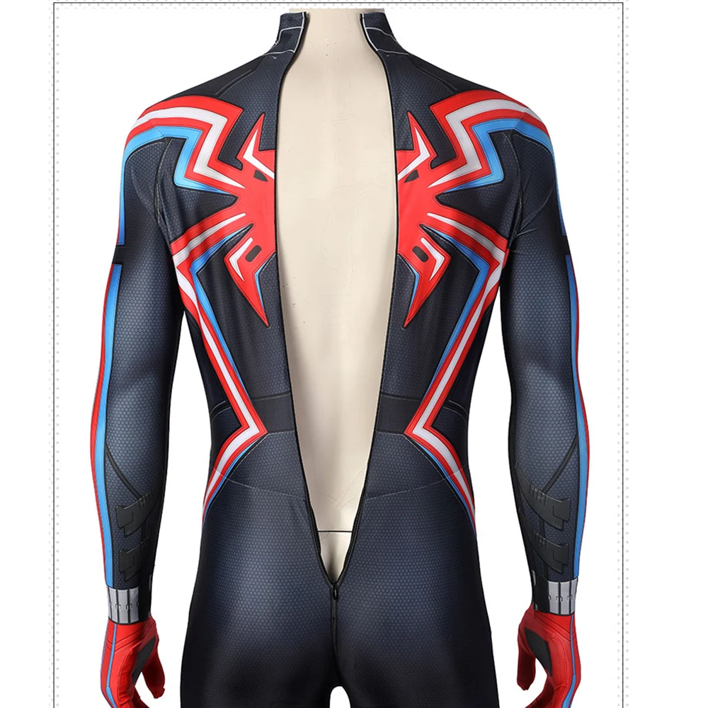 Game Spiderman Miles Morales Costume Cosplay - AllCosplay.com