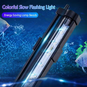 

Waterproof Aquarium Fish Tank LED Lightings Bubble Colorful Light Bar Strip Light Lamp 15/26/36CM EU/US Plug