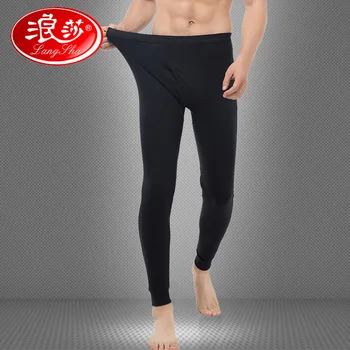 

Underwear Men's Underwears Thermal Underwear Bottoms LANGSHA China Famous Brand 100% Cotton Pants Leggings