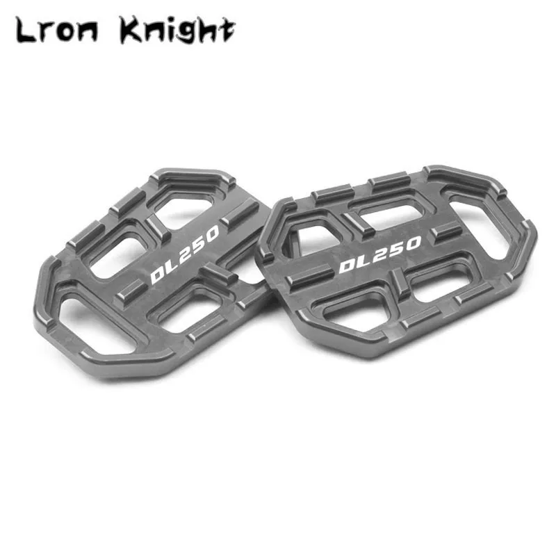 

For SUZUKI DL250 V-storm DL 250 Vstrom GW250 GW 250 Motorcycle CNC Billet MX Breed Footrests Pedals Rest Foot Pegs