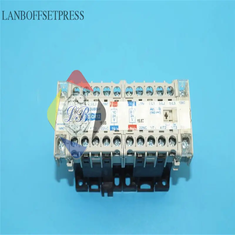 SD QR12 Ryobi контактор машины ryobi offsetpress оригинальный б/у DC 24V|contactor| |