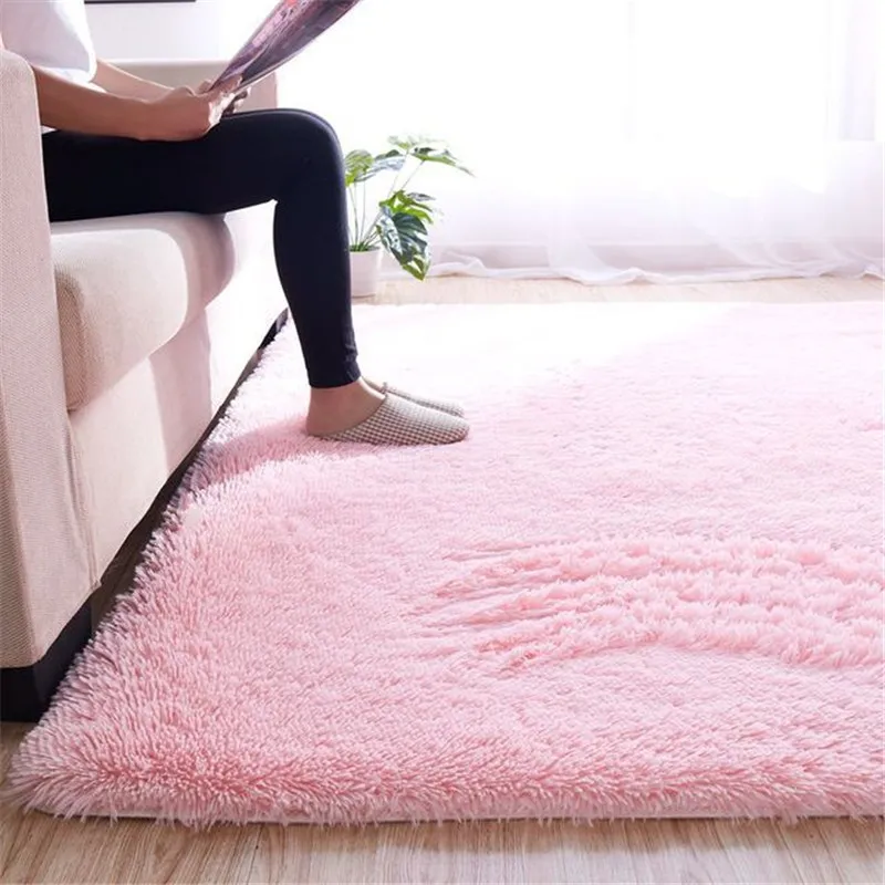 Alfombras Soft Plush Carpet for Living Room 200*300CM Large Rug for Bedroom Faux Fur  Home Carpet Kid Shaggy Fluffy Floor Mats 6