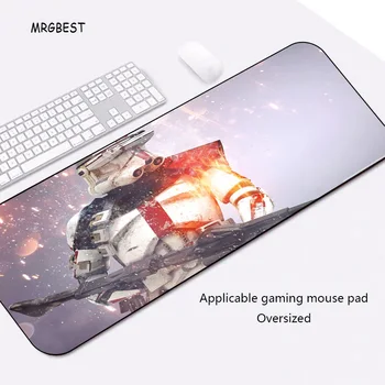 

MRGBEST Mouse Pad Plus Size Locking Edge Mouse Pad Cool Star Wars Picture Thermal Transfer Notebook Desk Mat for Gaming
