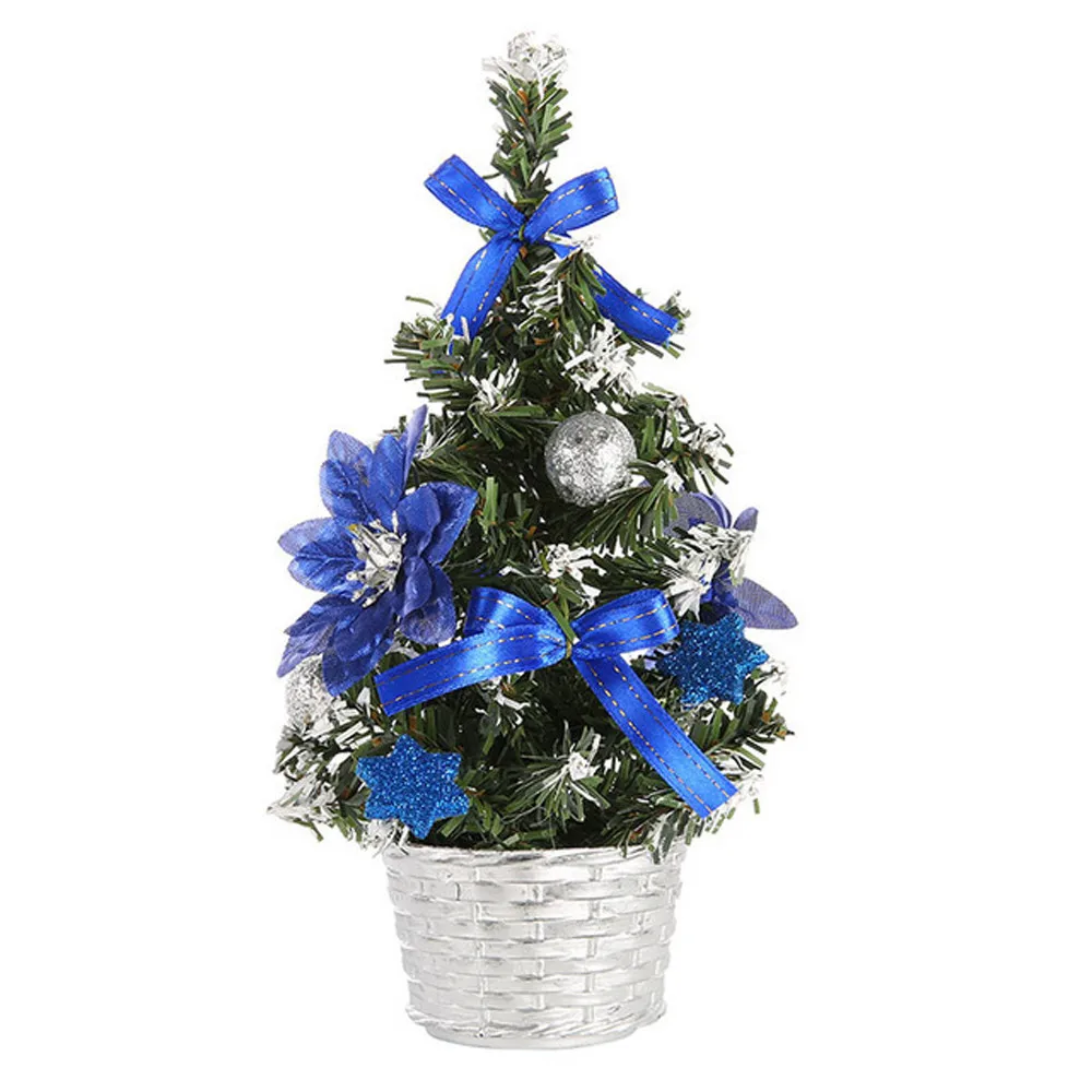 Рождественская елка для украшения дома подарок для детей искусственная новогодняя елка Новогодние украшения настольные украшения