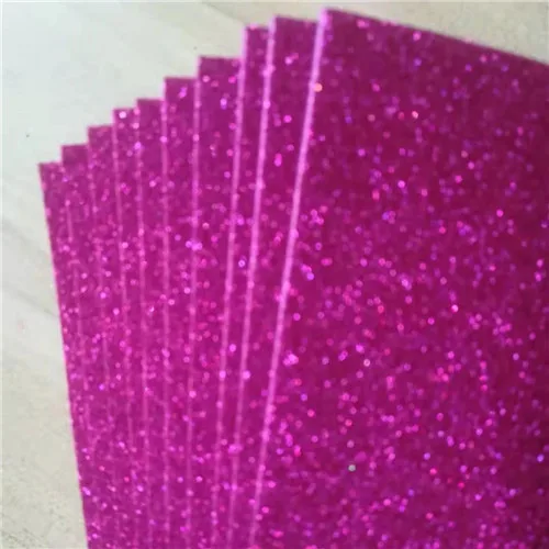 20*30 Cm Glitter Foam Paper Paper-Cut Scrapbook Sticker Kids DIY Craft Handmade Material Wedding Party Decoration Spong Paper rose