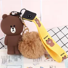 Универсальный силиконовый чехол для ключей, телефонов, ремни для iPhone 7, 8 Plus, 6 S, смартфонов, подвесные ремешки с ремешком на запястье